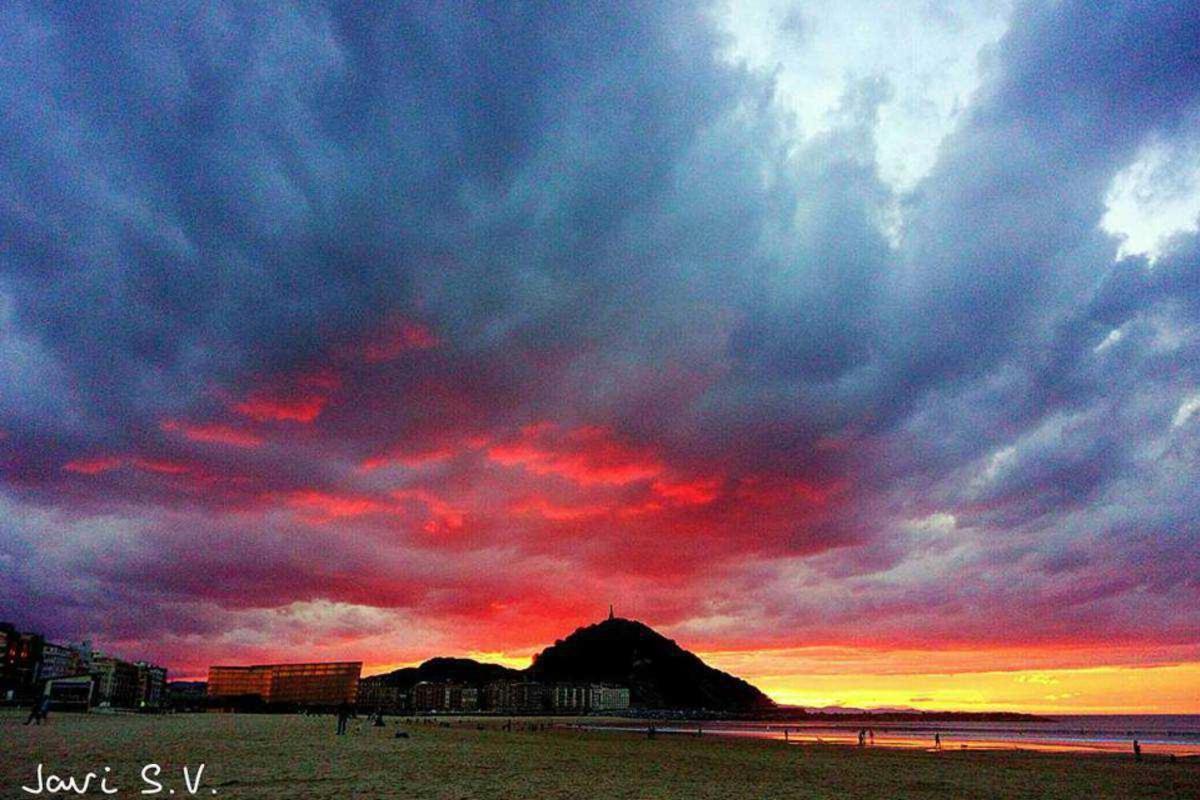 Gros Zurriola Beach Wifi Terrace Parking 20E Night Сан Себастиан Екстериор снимка